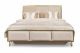 Кровать Lara 1600 с мягким изголовьем + основание (бежевый глянец) | перейти к мини фото 2 Кровать Lara 1600 с мягким изголовьем + основание (бежевый глянец) | мини фото 2