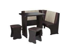 Кухонный уголок ГАММА Тип 2 - мини Шоколад-беж/Венге | подробнее Кухонный уголок ГАММА Тип 2 - мини Шоколад-беж/Венге | фото