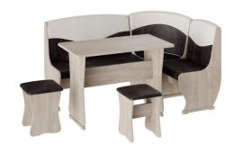 Кухонный уголок УЮТ Тип 2 Дуб Сонома/Шоколад-беж | подробнее Кухонный уголок УЮТ Тип 2 Дуб Сонома/Шоколад-беж | фото