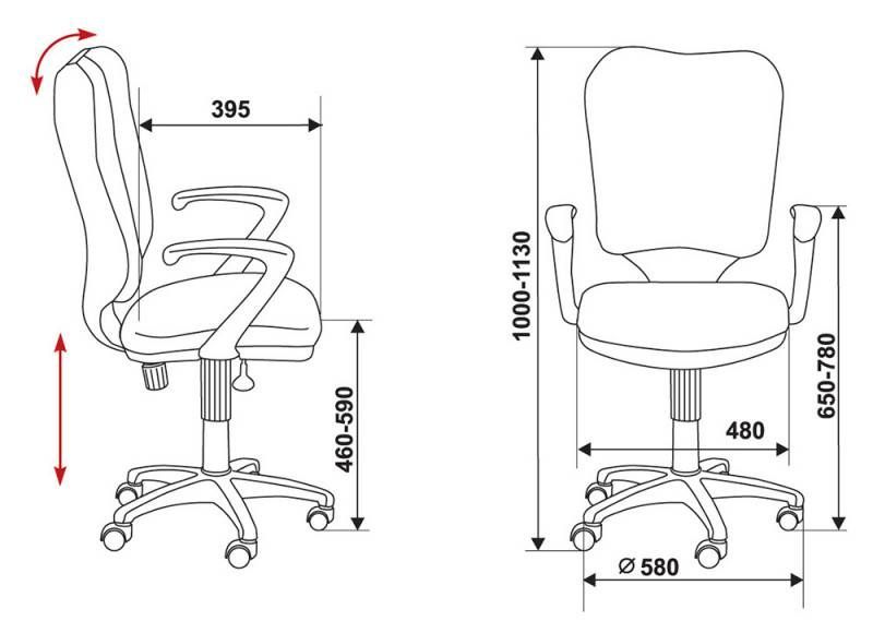 Кресло Бюрократ CH-540AXSN/26-28 чёрный | увеличить фото 5 Кресло Бюрократ CH-540AXSN/26-28 чёрный | фото 5